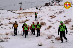 Etna, recuperato disperso ritrovato con i primi sintomi di ipotermia