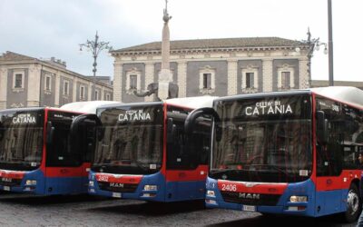 Catania, autista Amts minacciato da un uomo armato di pistola