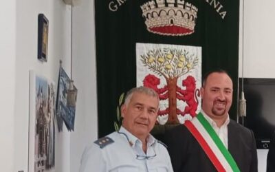 Gravina, dopo oltre 43 anni di servizio il comandante Michele Nicosia va in pensione