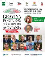 Gravina, Porta della Città Metropolitana di Catania, domenica 21 luglio 2024