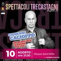 Grande Serata di Cabaret a Trecastagni con Giovanni Cacioppo