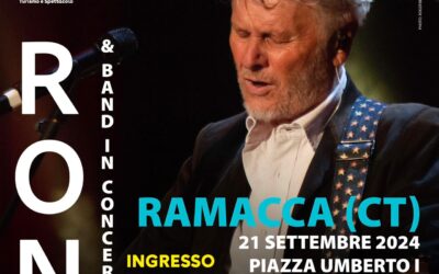 Ron in Concerto a Ramacca: Un Evento Straordinario in Piazza Umberto I